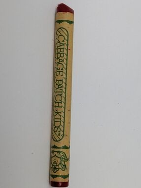 Cabbage Patch Kids Doll Crayon Replacement Vintage Red